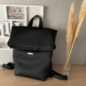 MOCHILA CAMINO NEOPRENO NEGRA